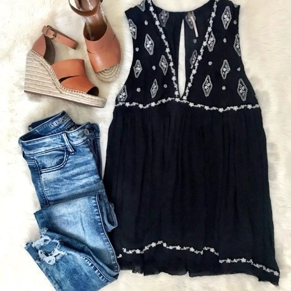Free People Diamond Embroidered Tunic - Picture 2 of 6